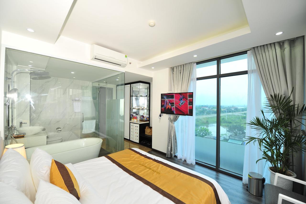 Aha Golden Dragon Hotel 宁平 外观 照片